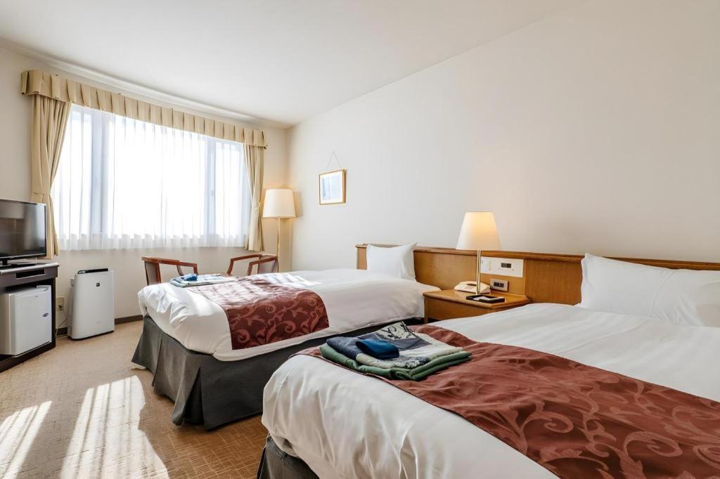 Kamisuwa Station Hotel Exteriör bild